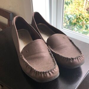 Anne Klein brown loafer style shoes style size 10M